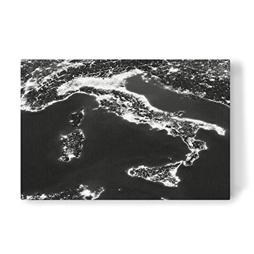 artboxONE Leinwand 60x40 cm Städte Italy Night View from Space 2" von David Springmeyer artboxONE Leinwand 60x40 cm Städte Italy Night View from Space 2" von David Springmeyer von artboxONE