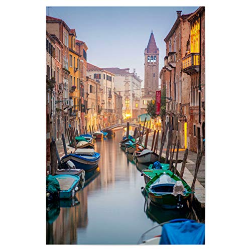 artboxONE Poster 120x80 cm Städte Kanal in Venedig, Italien - Bild venedig Italien Kanal von artboxONE