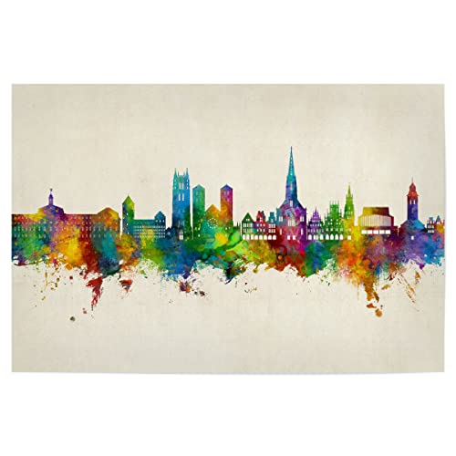 artboxONE Poster 150x100 cm Städte Münster Germany Skyline Urban - Bild münster City Cityscape von artboxONE