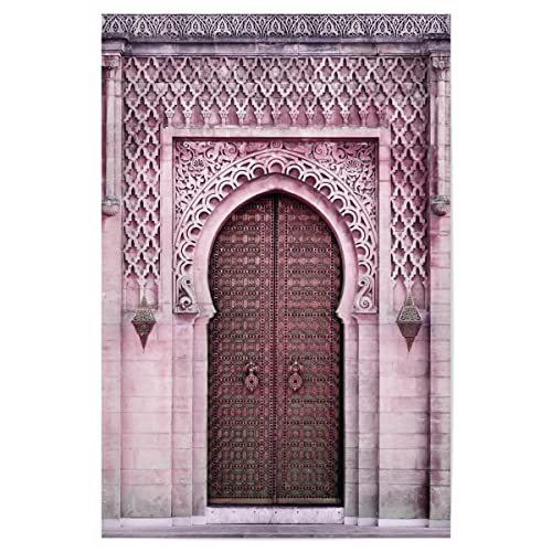 artboxONE Poster 30x20 cm Prints & Kunstdrucke Reise Royal Entrance pink - Bild Oriental Eingang Entrance von artboxONE