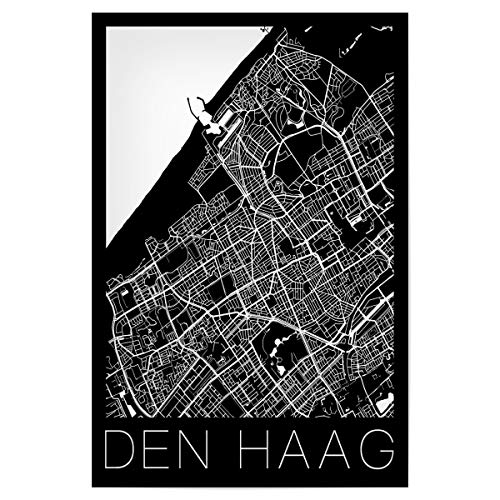 artboxONE Poster 30x20 cm Reise Retro Map of Den HAAG Netherlands - Bild Retro Map Netherlands artboxONE Poster 30x20 cm Reise Retro Map of Den HAAG Netherlands - Bild Retro Map Netherlands von artboxONE