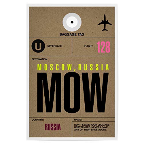 artboxONE Poster 30x20 cm Städte Airport Moscau hochwertiger Design Kunstdruck - Bild Flughafen Flughafen moskau von artboxONE