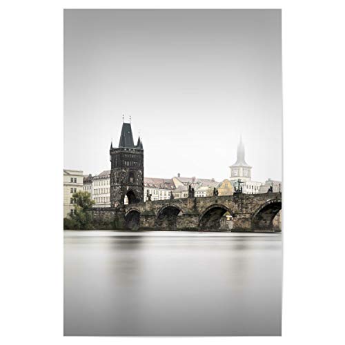 artboxONE Poster 30x20 cm Städte Karlsbrücke Tschechien Prag hochwertiger Design Kunstdruck - Bild prag brücke City artboxONE Poster 30x20 cm Städte Karlsbrücke Tschechien Prag hochwertiger Design Kunstdruck - Bild prag brücke City von artboxONE