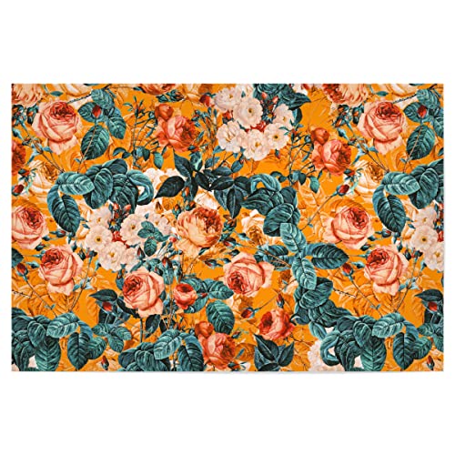 artboxONE Poster 45x30 cm Floral Summer Garden III hochwertiger Design Kunstdruck - Bild Blumen Blatt Blumen von artboxONE