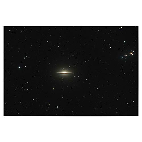 artboxONE Poster 45x30 cm Natur Sombrero-Nebel - Bild Sombrero-Nebel Galaxie Messier 104 von artboxONE