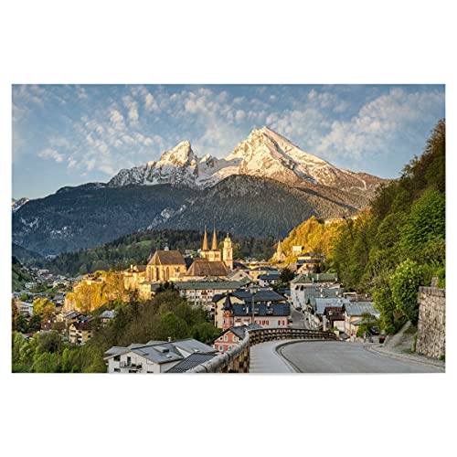 artboxONE Poster 45x30 cm Städte Berchtesgaden am Morgen - Bild berchtesgaden Bayern berchtesgaden von artboxONE