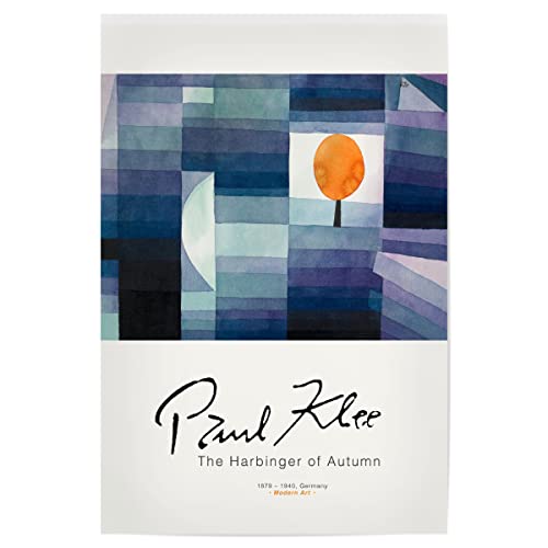 artboxONE Poster 60x40 cm Natur Paul Klee - Ernte im Herbst - Bild Paul klee Baum expessionismus von artboxONE
