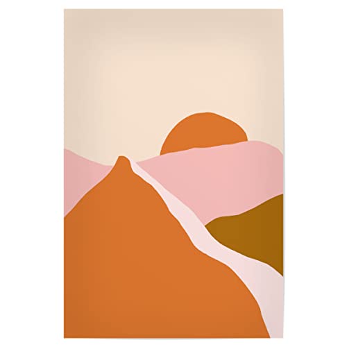 artboxONE Poster 60x40 cm Natur Pink and Orange Sunset Landscape - Bild Landscape Cheerful Colorful artboxONE Poster 60x40 cm Natur Pink and Orange Sunset Landscape - Bild Landscape Cheerful Colorful von artboxONE