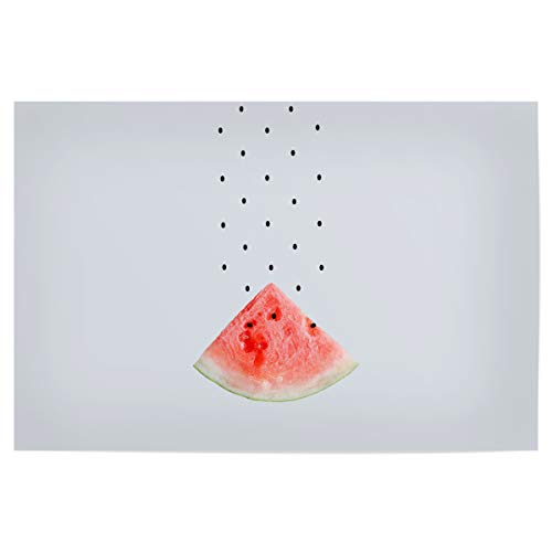 artboxONE Poster 60x40 cm Natur Watermelon 3" hochwertiger Design Kunstdruck - Bild Wassermelone Essen Obst von artboxONE