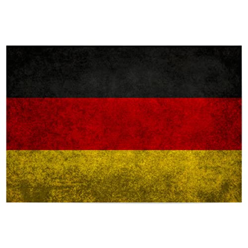 artboxONE Poster 60x40 cm Reise Flag of Germany hochwertiger Design Kunstdruck - Bild Deutschland Fahne Flagge von artboxONE