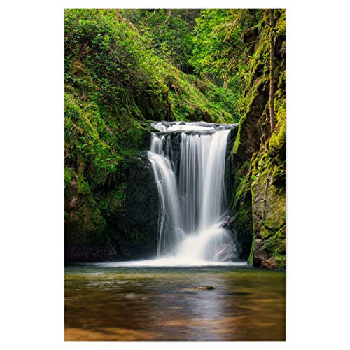 artboxONE Poster 75x50 cm Natur Geroldsauer Wasserfall - Bild geroldsauer Wasserfall Baden-württemberg Deutschland von artboxONE