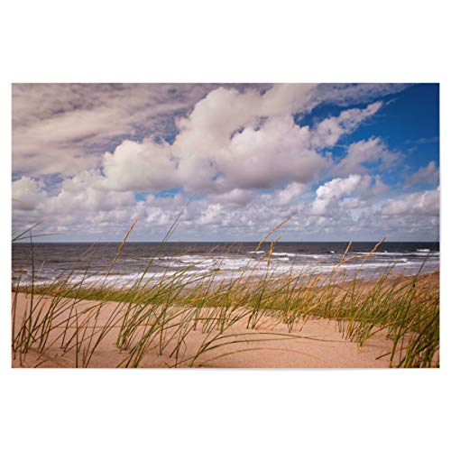 artboxONE Poster 75x50 cm Natur Strand Paal hochwertiger Design Kunstdruck - Bild Meer maritim Meer artboxONE Poster 75x50 cm Natur Strand Paal hochwertiger Design Kunstdruck - Bild Meer maritim Meer von artboxONE