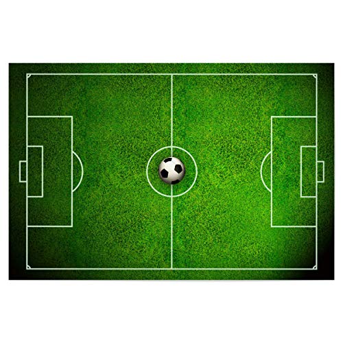 artboxONE Poster 75x50 cm Sport/Fußball Soccer Field hochwertiger Design Kunstdruck - Bild Fussball Championship em von artboxONE