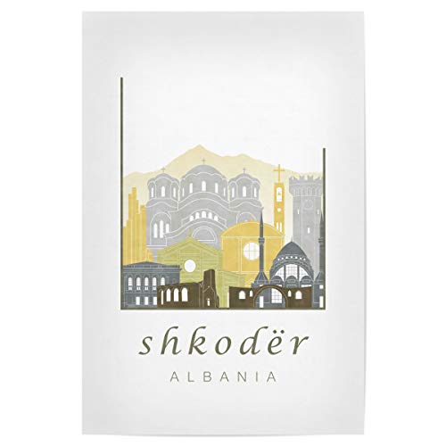 artboxONE Poster 75x50 cm Städte Shkoder Skyline Desert - Bild shkoder albanien Architecture artboxONE Poster 75x50 cm Städte Shkoder Skyline Desert - Bild shkoder albanien Architecture von artboxONE