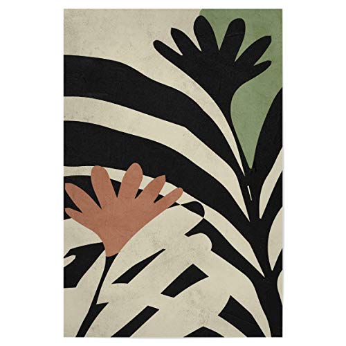 artboxONE Poster 90x60 cm Natur Flower Orange hochwertiger Design Kunstdruck - Bild Black abstrakt beige artboxONE Poster 90x60 cm Natur Flower Orange hochwertiger Design Kunstdruck - Bild Black abstrakt beige von artboxONE