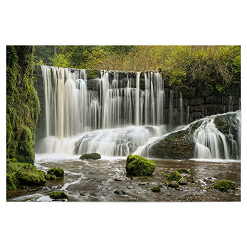 artboxONE Poster 90x60 cm Natur Geratser Wasserfall - Bild geratser Wasserfall Bayern gerats von artboxONE