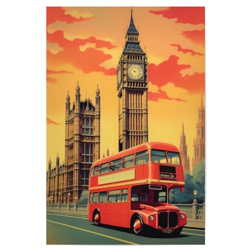 artboxONE Poster 90x60 cm Städte/London Londoner Parlament - Bild London London parlament von artboxONE