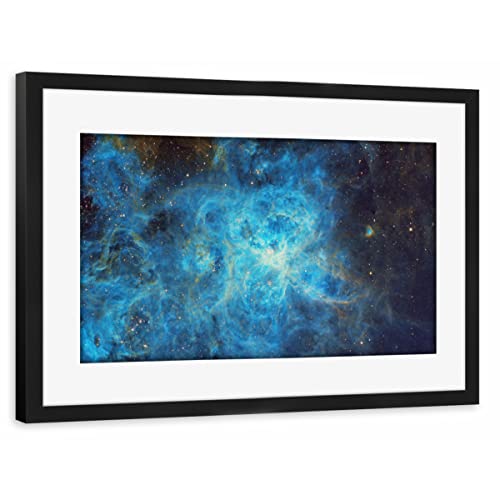 artboxONE Poster mit Rahmen schwarz 30x20 cm Tarantelnebel - Hubble Roland Störmer - gerahmtes Poster artboxONE Poster mit Rahmen schwarz 30x20 cm Tarantelnebel - Hubble Roland Störmer - gerahmtes Poster von artboxONE