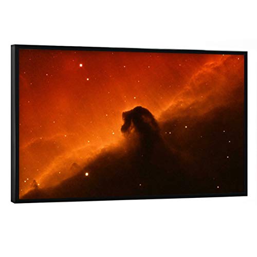 artboxONE Poster mit schwarzem Rahmen 60x40 cm Natur Pferdekopfnebel - B33 - Bild Pferdekopfnebel B33 Galaxie artboxONE Poster mit schwarzem Rahmen 60x40 cm Natur Pferdekopfnebel - B33 - Bild Pferdekopfnebel B33 Galaxie von artboxONE