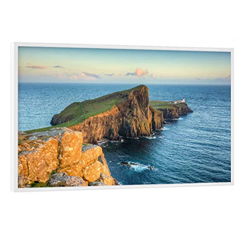 artboxONE Poster mit weißem Rahmen 60x40 cm Natur Neist Point Isle of Skye - Bild schottland felsen großbritannien artboxONE Poster mit weißem Rahmen 60x40 cm Natur Neist Point Isle of Skye - Bild schottland felsen großbritannien von artboxONE