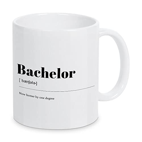 artboxONE Tasse Bachelor von AB1 Edition - Kaffeetasse Typografie artboxONE Tasse Bachelor von AB1 Edition - Kaffeetasse Typografie von artboxONE