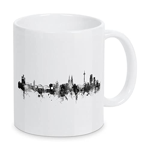 artboxONE Tasse Cologne Köln Germany Skyline von Michael Tompsett - Kaffeetasse Städte/Köln von artboxONE