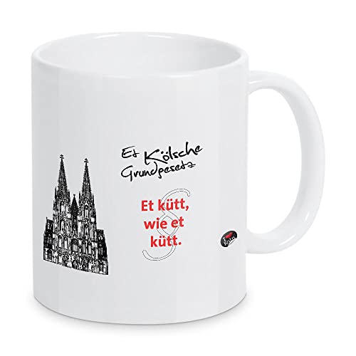 artboxONE Tasse ET KÜTT WIE ET KÜTT weiß von KoenigReich - Kaffeetasse Städte/Köln von artboxONE