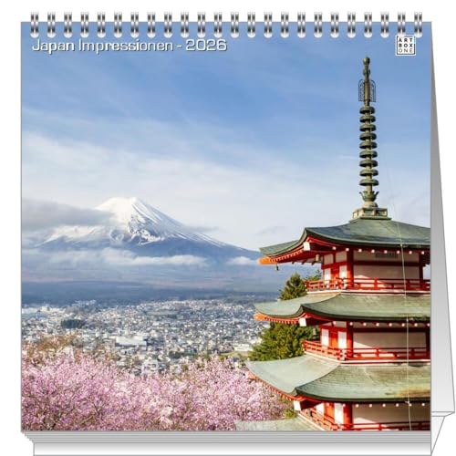 artboxONE Tischkalender 2026 Japan Impressionen Kalender Reise/Asien von artboxONE