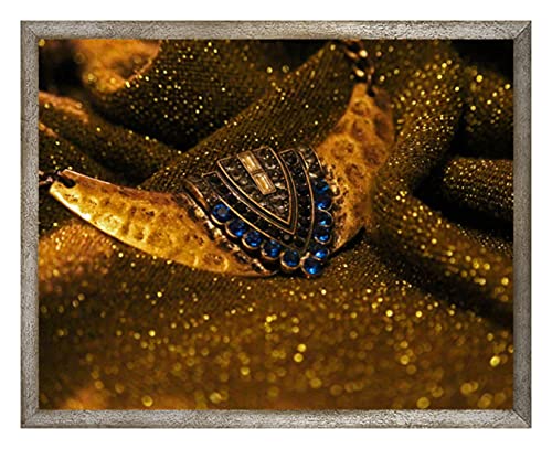 arte-tuo Bilderrahmen Saphir 50x100 cm Vintage Metal mit klarem Kunstglas für Poster Puzzle Diamond Painting arte-tuo Bilderrahmen Saphir 50x100 cm Vintage Metal mit klarem Kunstglas für Poster Puzzle Diamond Painting von arte-tuo