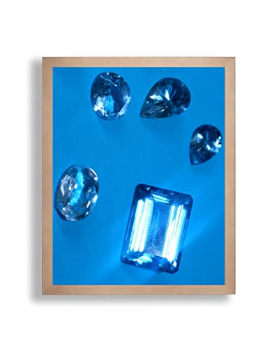 Bilderrahmen Topas A | 40x50 cm | Bronze Optik | Antireflex Kunstglas | Poster Puzzle von arte-tuo