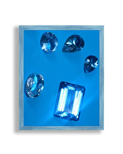 arte-tuo Bilderrahmen Topas A | 80x100 cm | Blau hell | Antireflex Kunstglas | Poster Puzzle arte-tuo Bilderrahmen Topas A | 80x100 cm | Blau hell | Antireflex Kunstglas | Poster Puzzle von arte-tuo