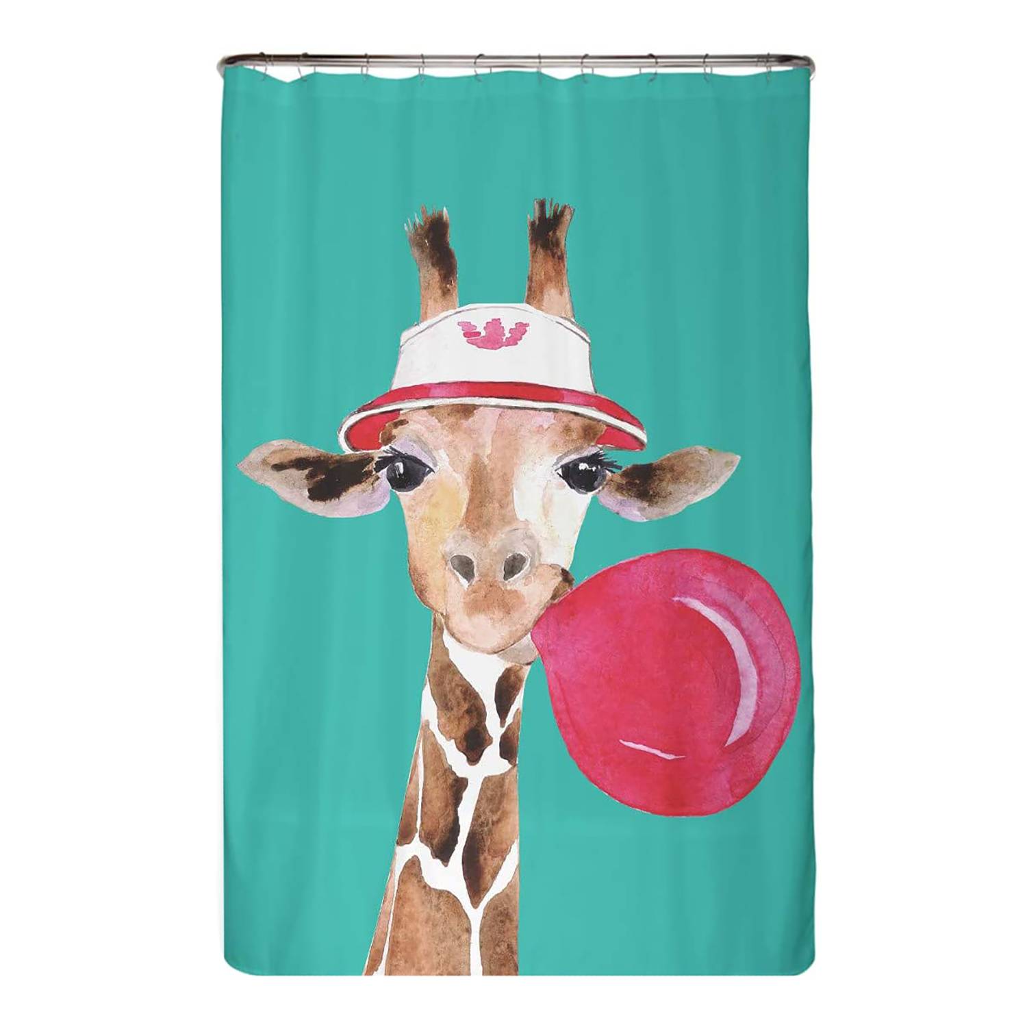 Recycling-Duschvorhang Giraffe von arteneur