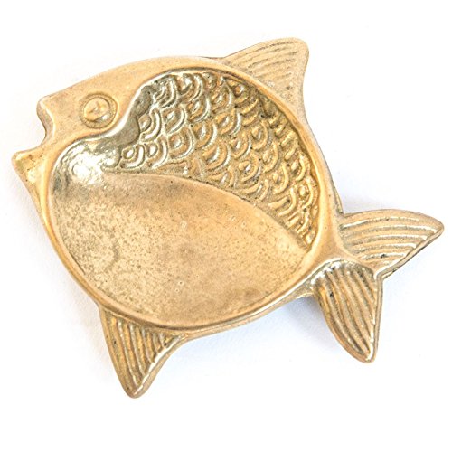 Aschenbecher Ascher Messing poliert-Obere Form von Fisch Aschenbecher Ascher Messing poliert-Obere Form von Fisch von arterameferro