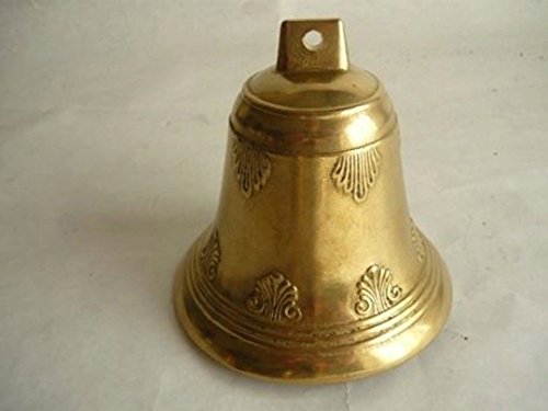 Glocke zum Aufhängen aus Messing glänzend Durchmesser 11,5 cm Glocke zum Aufhängen aus Messing glänzend Durchmesser 11,5 cm von arterameferro