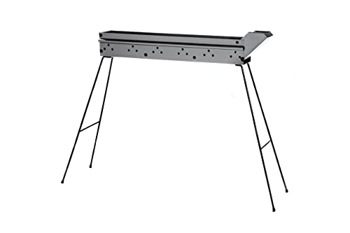 Spezialgrill für Spießchen, aus Eisen, geeignet für 60cm-lange Spießchen Spezialgrill für Spießchen, aus Eisen, geeignet für 60cm-lange Spießchen von arterameferro
