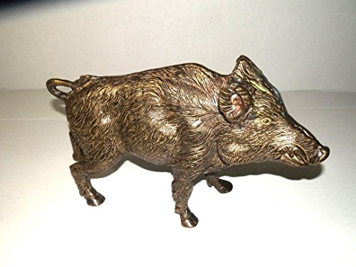 arterameferro Wildschwein aus Bronze Statue beweglich ideal als Geschenk arterameferro Wildschwein aus Bronze Statue beweglich ideal als Geschenk von arterameferro