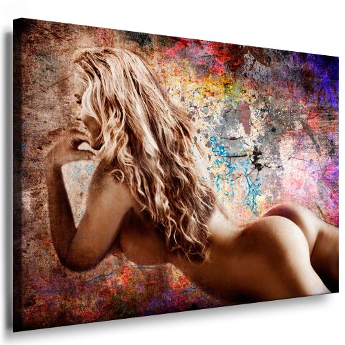artfactory24 Leinwandbild Akt Erotik Sexy Girl Bild auf Leinwand/Bilder - Wandbilder - Kunstdrucke - Foto auf Leinwand Finden Bilder fertig gerahmt mit Keilrahmen. von artfactory24
