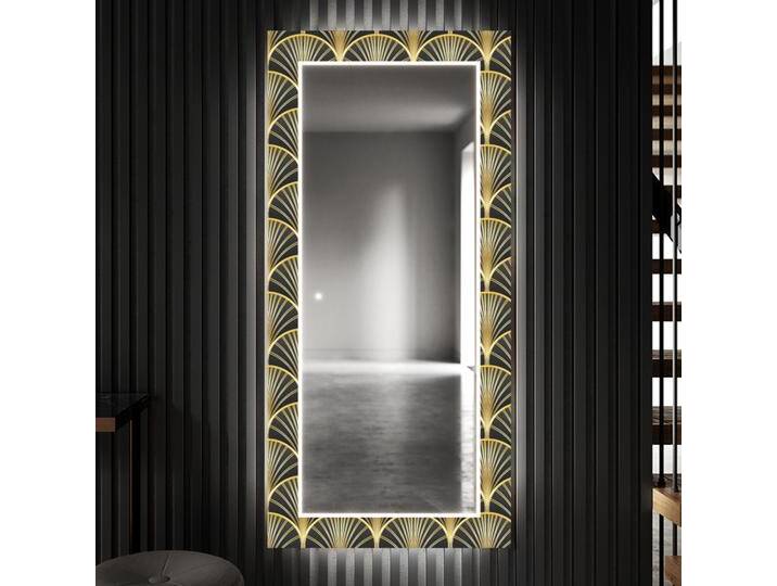 Dekorativer Spiegel mit LED-Beleuchtung für den Flur - Art Deco von artforma