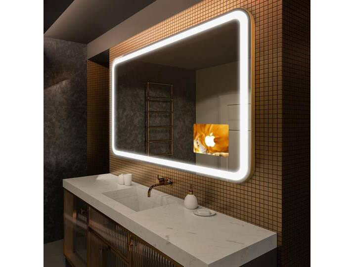 LED-Badspiegel beleuchtet Wandspiegel Badezimmerspiegel mit LED Spiegel L59 LED-Badspiegel beleuchtet Wandspiegel Badezimmerspiegel mit LED Spiegel L59 von artforma