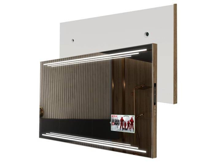 Rechteckig Badspiegel mit LED Beleuchtung Wandspiegel Badezimmerspiegel Spiegel L75 Rechteckig Badspiegel mit LED Beleuchtung Wandspiegel Badezimmerspiegel Spiegel L75 von artforma
