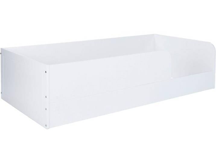 Kinderbett ARTHUR BERNDT Thilo , weiß, mdf weiß, B:94cm H:50cm L:204cm, Betten, Modernes Kleinkinderbett von arthur-berndt