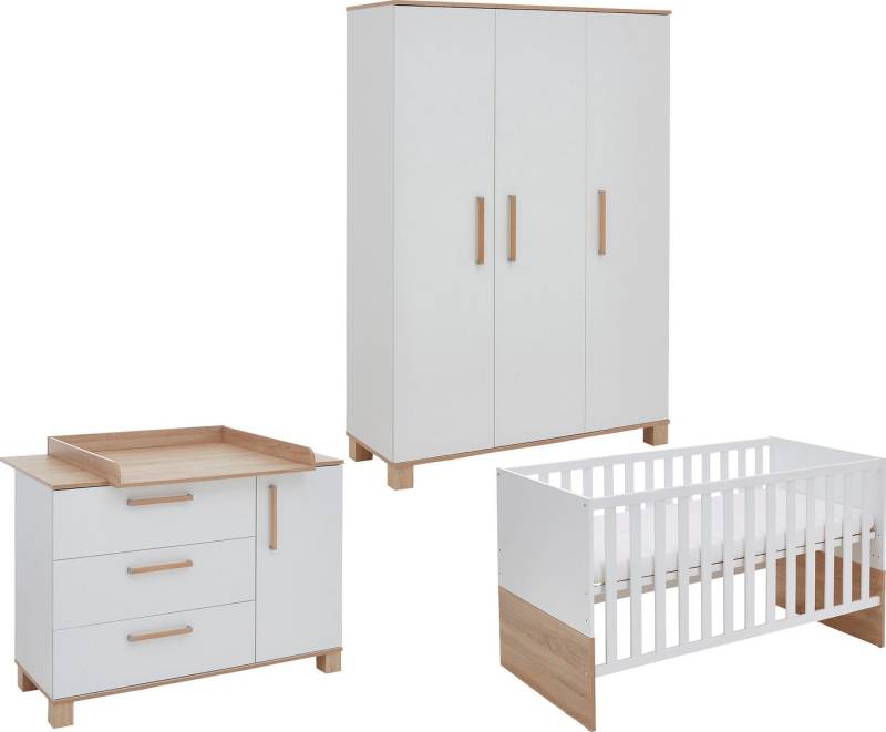 arthur berndt Babyzimmer-Komplettset Babyzimmer-Set »Jana« 3-teilig, (Set) von arthur berndt