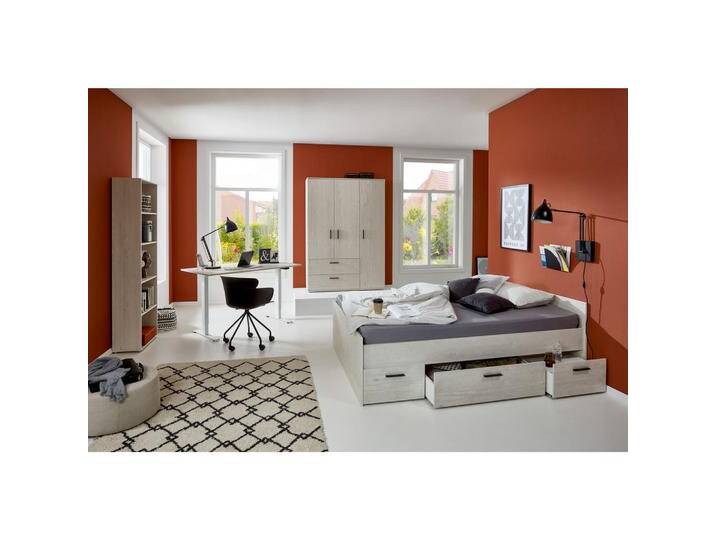 arthur berndt JUGENDZIMMER, Eiche, Kunststoff, 3 Schubladen, Rechteckig, 1x1x1 cm, Blauer Engel, Hergestellt in Deutschland, Kinder- & Jugendzimmer, Jugendmöbel, Komplette Kinder- & Jugendzimmer von arthur-berndt