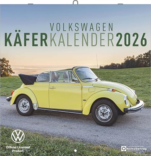 Volkswagen Käfer Kalender 2026 im Format 30x30 von N NEUMANNVERLAGE