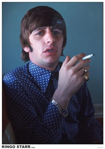 artificial BEATLES POSTER RINGO STARR 1965 SMOKING CIGARETTE von artificial