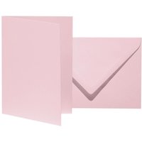 artoz Faltkarten mit Briefumschlägen Artoz Karten+Kuvert B6 rosa 943601-485 DIN B6 rosa von artoz