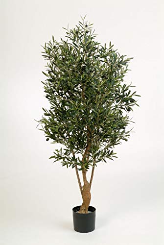 artplants.de Deko Olivenbaum, 4160 Blätter, 170cm - künstlicher Baum - Olivenbaum künstlich von artplants