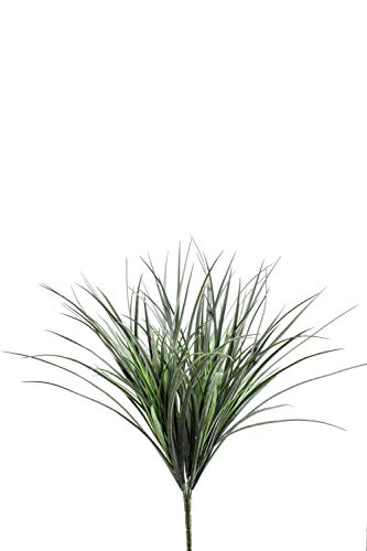 artplants.de Dekogras Segge Domes auf Steckstab, grün, 50cm - Seggengras künstlich/Carex Grasdeko von artplants.de