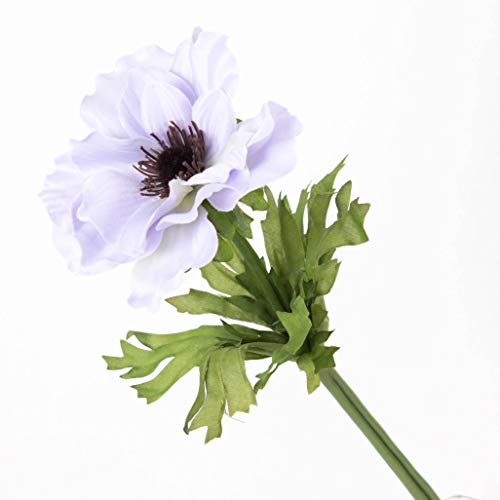 artplants.de Künstliche Anemone, Flieder, 35cm - Kunstblume - Dekoblume von artplants