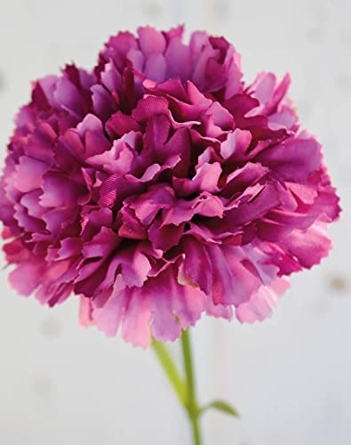 artplants.de Künstliche Nelke Kiani, violett, 55cm, Ø10cm - Kunstblume Nelke von artplants